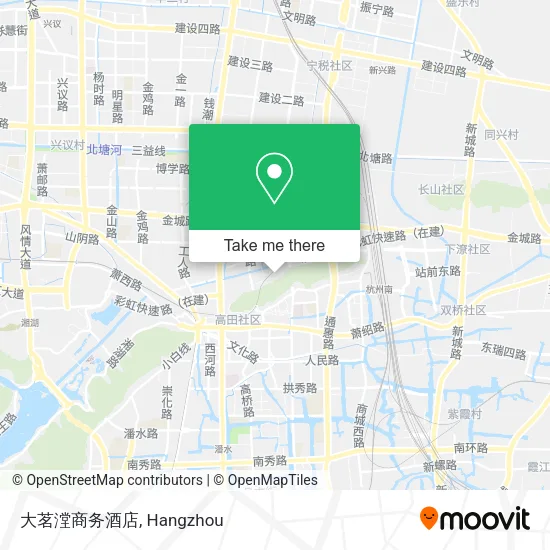 大茗漟商务酒店 map