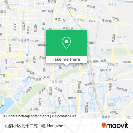 山阴小区北干二苑-1幢 map