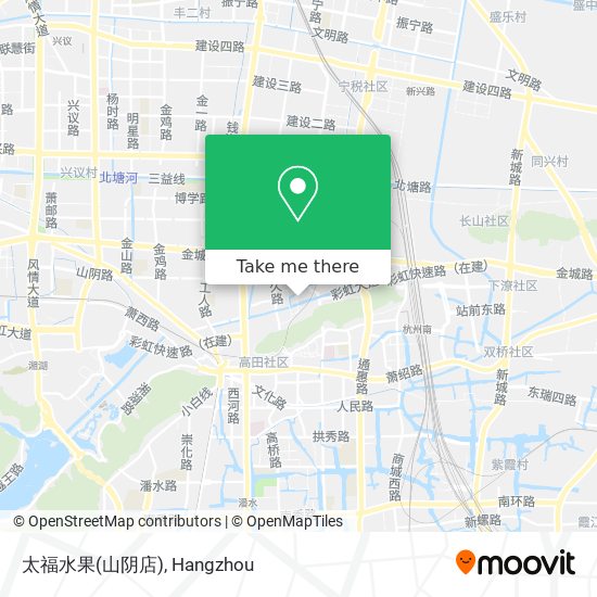 太福水果(山阴店) map