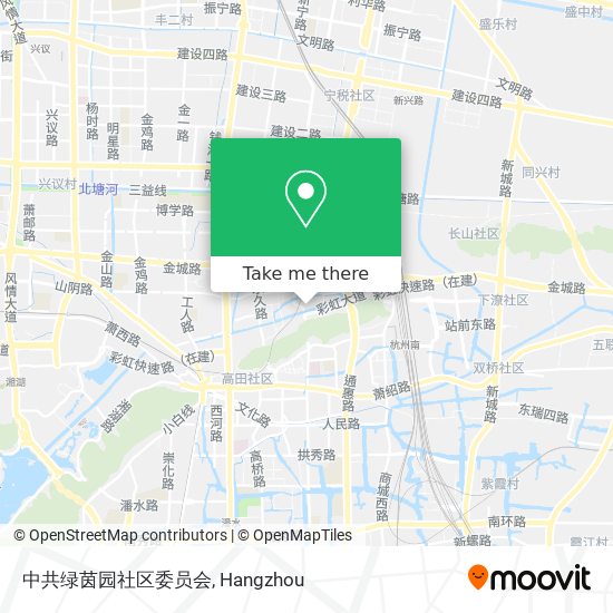 中共绿茵园社区委员会 map