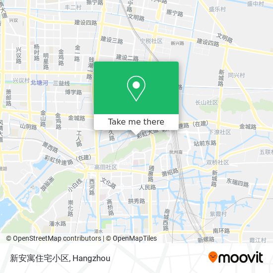 新安寓住宅小区 map