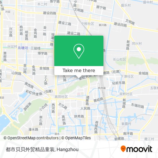 都市贝贝外贸精品童装 map