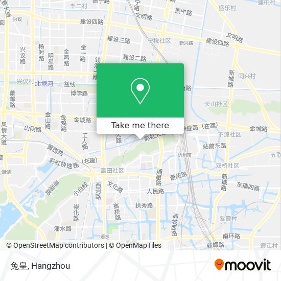 兔皇 map
