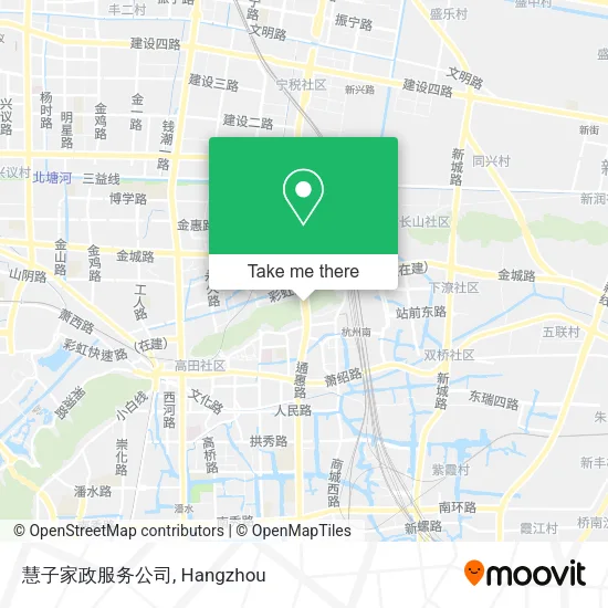 慧子家政服务公司 map