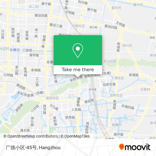 广德小区-45号 map