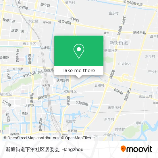 新塘街道下潦社区居委会 map