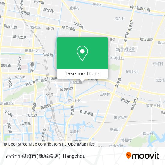 品全连锁超市(新城路店) map