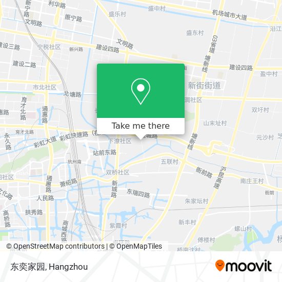 东奕家园 map