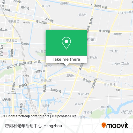 涝湖村老年活动中心 map