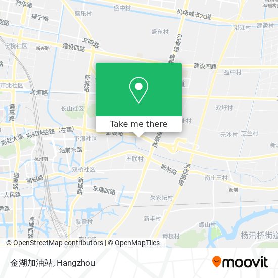 金湖加油站 map