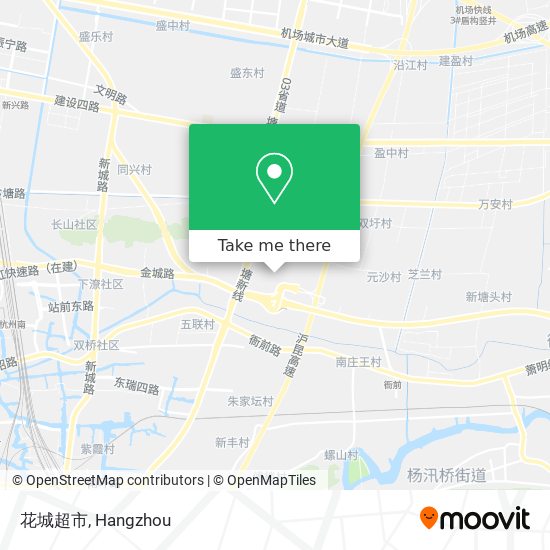 花城超市 map