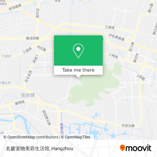 名媛宠物美容生活馆 map