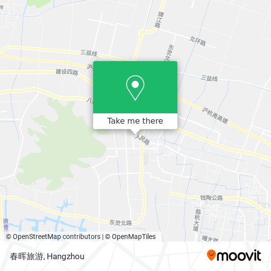 春晖旅游 map