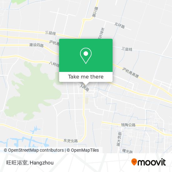 旺旺浴室 map