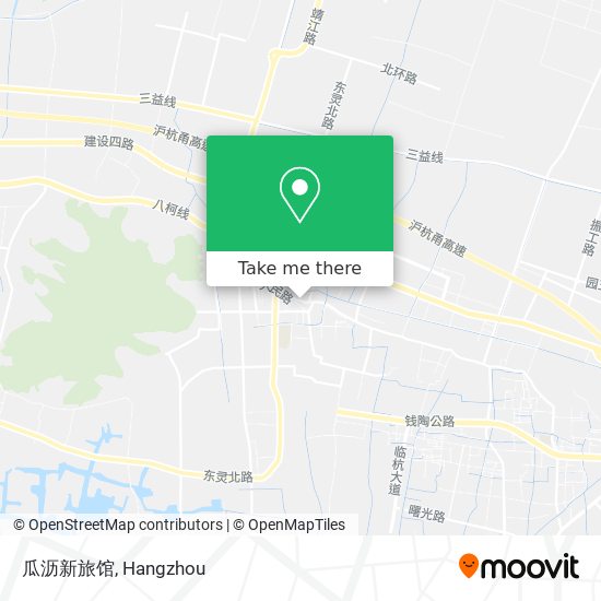 瓜沥新旅馆 map