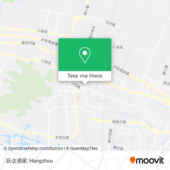跃达酒家 map
