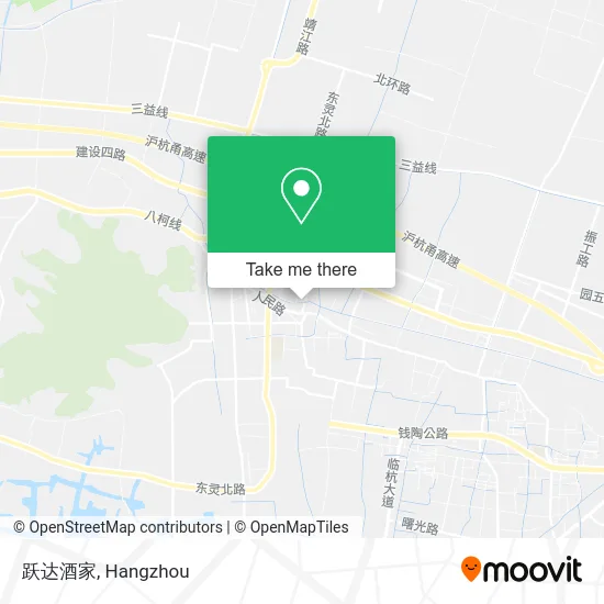 跃达酒家 map