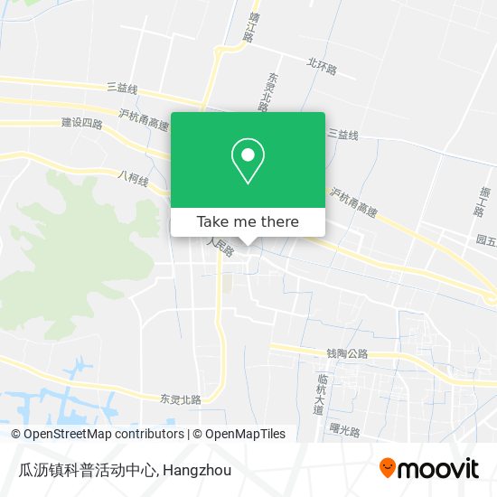 瓜沥镇科普活动中心 map