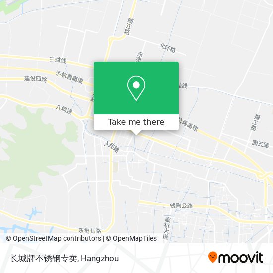 长城牌不锈钢专卖 map