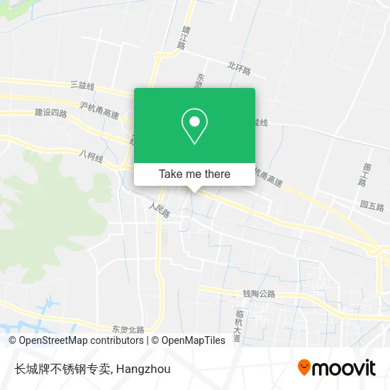 长城牌不锈钢专卖 map