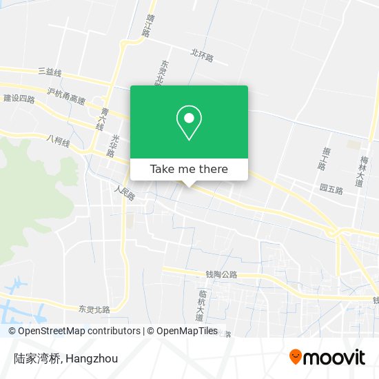 陆家湾桥 map