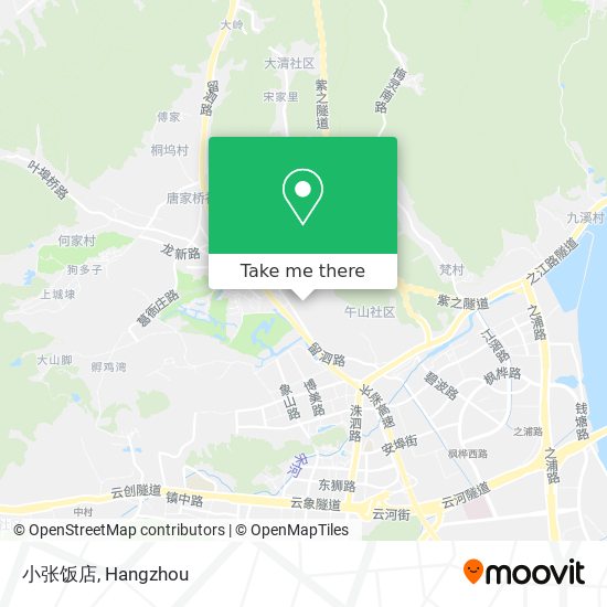小张饭店 map