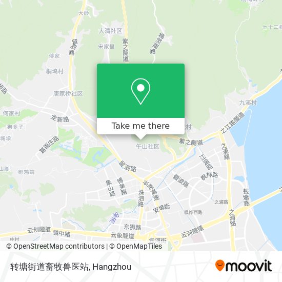 转塘街道畜牧兽医站 map