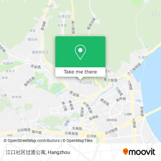 江口社区过渡公寓 map