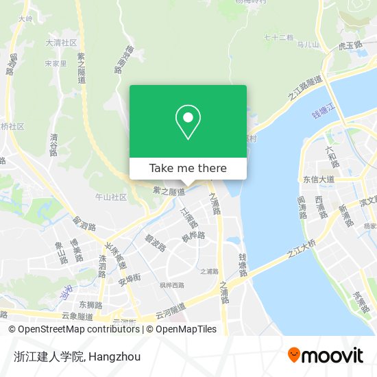 浙江建人学院 map