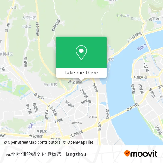 杭州西湖丝绸文化博物馆 map