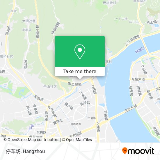 停车场 map
