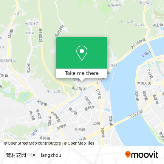 梵村花园一区 map