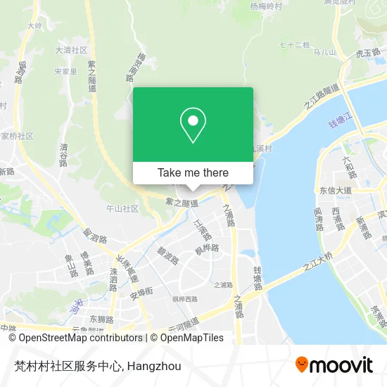 梵村村社区服务中心 map