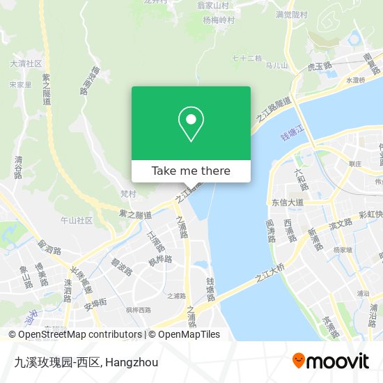 九溪玫瑰园-西区 map