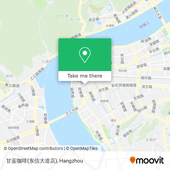 甘蓝咖啡(东信大道店) map