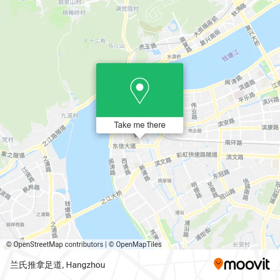 兰氏推拿足道 map