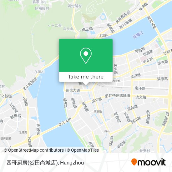 四哥厨房(贺田尚城店) map