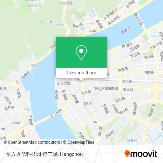 东方通信科技园-停车场 map