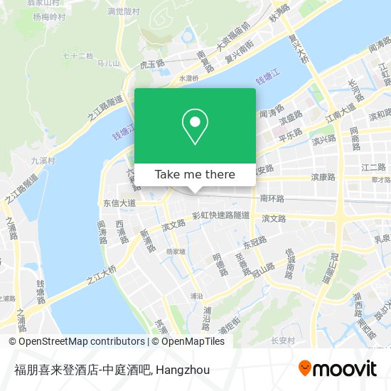 福朋喜来登酒店-中庭酒吧 map