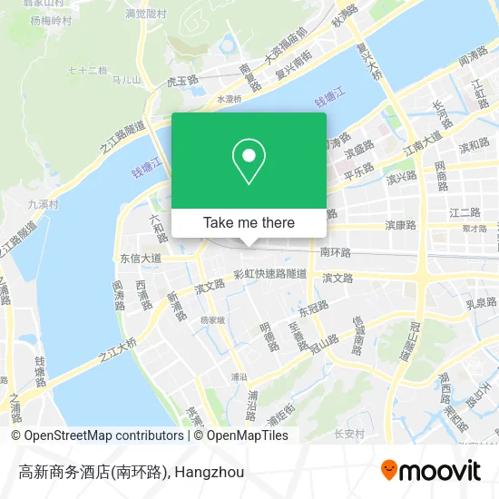 高新商务酒店(南环路) map