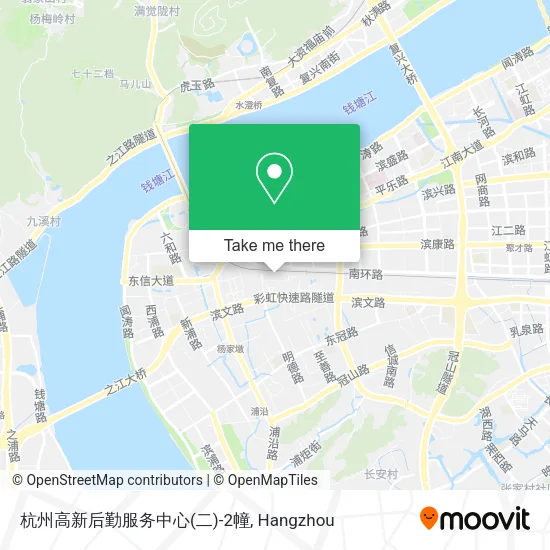 杭州高新后勤服务中心(二)-2幢 map