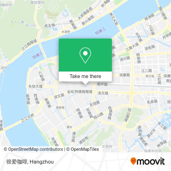 很爱咖啡 map