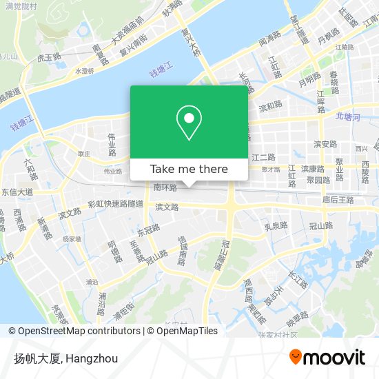 扬帆大厦 map