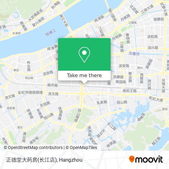 正德堂大药房(长江店) map