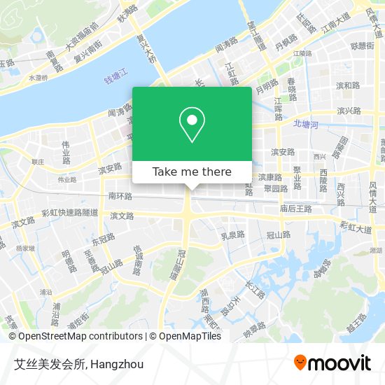 艾丝美发会所 map