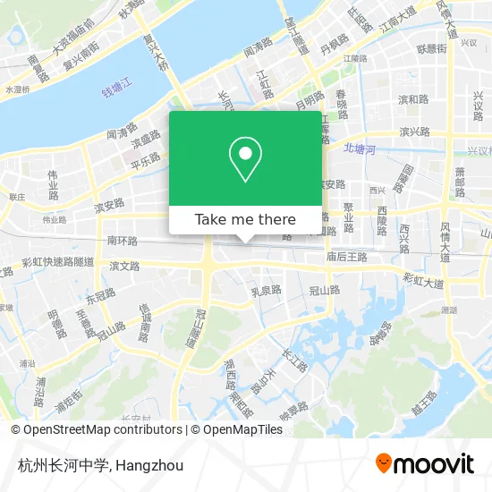 杭州长河中学 map