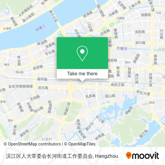 滨江区人大常委会长河街道工作委员会 map
