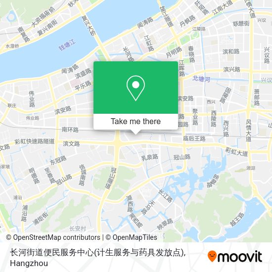 长河街道便民服务中心(计生服务与药具发放点) map