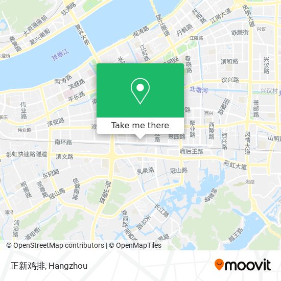 正新鸡排 map