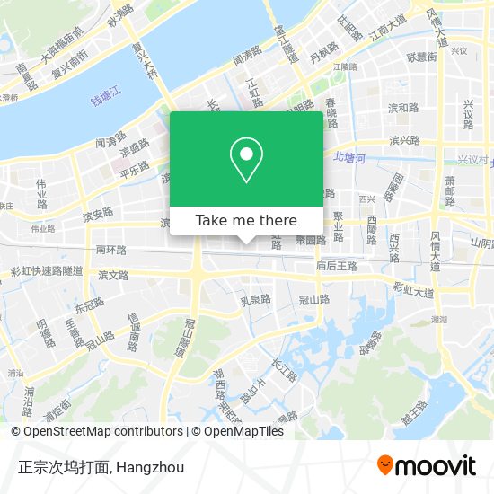 正宗次坞打面 map